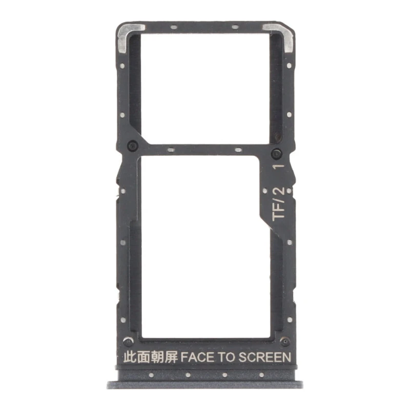 Tiroir Double SIM Noir ORIGINE Xiaomi Redmi Note 12 5G