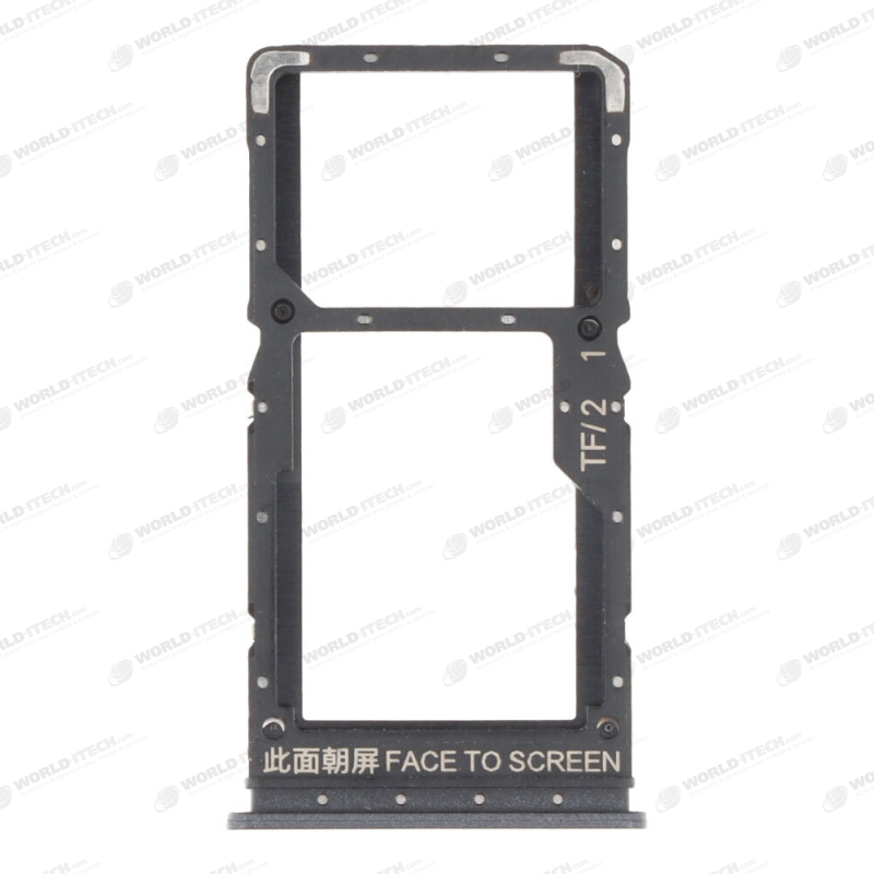 Tiroir Double SIM Noir ORIGINE Xiaomi Redmi Note 12 5G