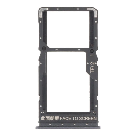 Tiroir Double SIM Noir ORIGINE Xiaomi Redmi Note 12 5G