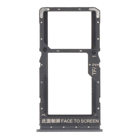Tiroir Double SIM Noir ORIGINE Xiaomi Redmi Note 12 5G