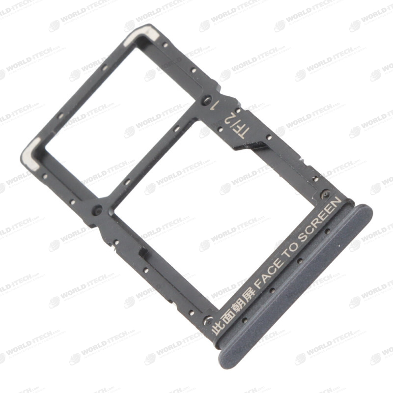 Tiroir Double SIM Noir ORIGINE Xiaomi Redmi Note 12 5G