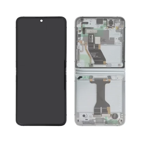Ecran + chassis Menthe OFFICIEL Samsung Z Flip 5 (F731) GH82-31827D