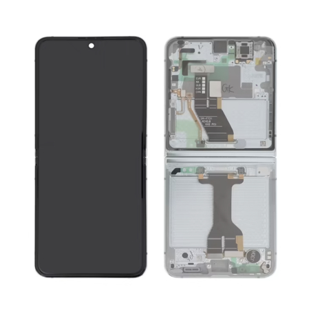 Ecran + chassis Menthe OFFICIEL Samsung Z Flip 5 (F731) GH82-31827D