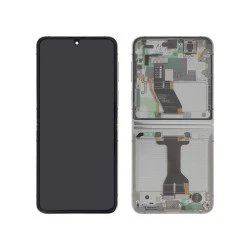 Achat Ecran + chassis Crème OFFICIEL Samsung Z Flip 5 (F731) GH82-31827B en ligne