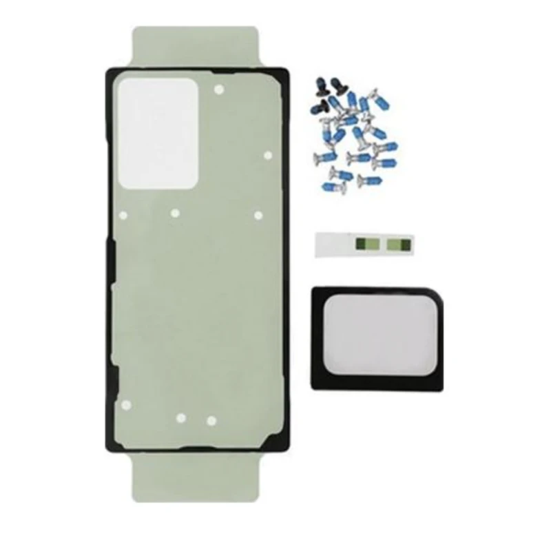 Kit adhésif vitre arrière + visserie OFFICIEL Samsung Note 20 Ultra