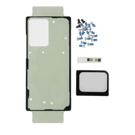 Kit adhésif vitre arrière + visserie OFFICIEL Samsung Note 20 Ultra