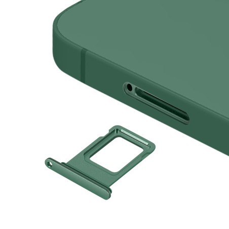 Tiroir Support Carte SIM Vert iPhone 13 / 13 Mini