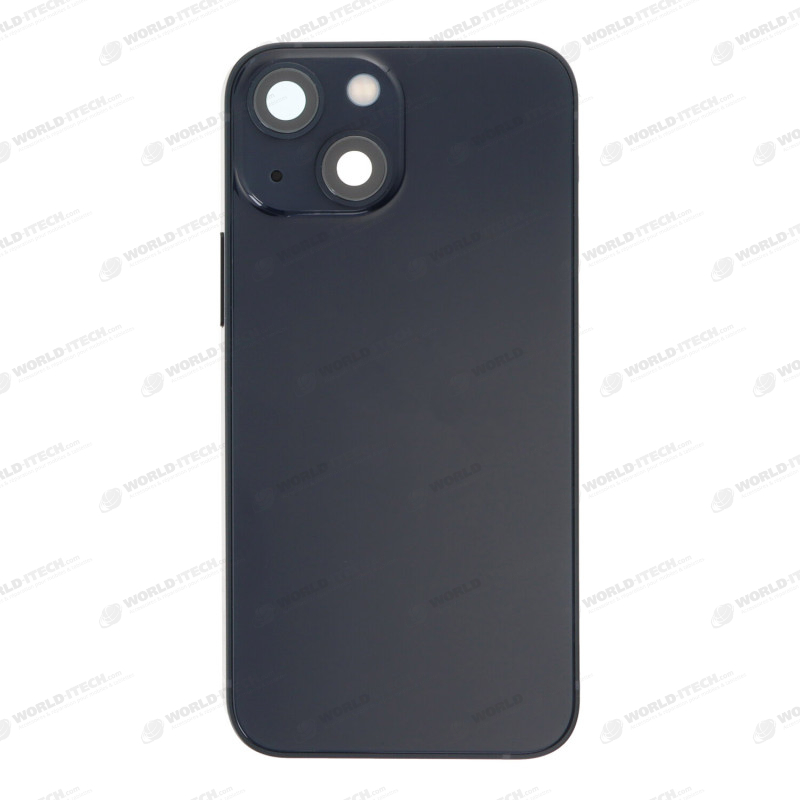 Chassis nu avec vitre arrière Noir iPhone 13 Mini