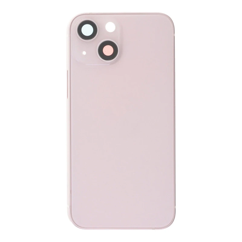 Chassis nu avec vitre arrière Rose iPhone 13 Mini