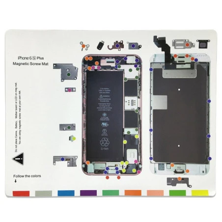 Patron magnétique guide range vis iPhone 6S Plus
