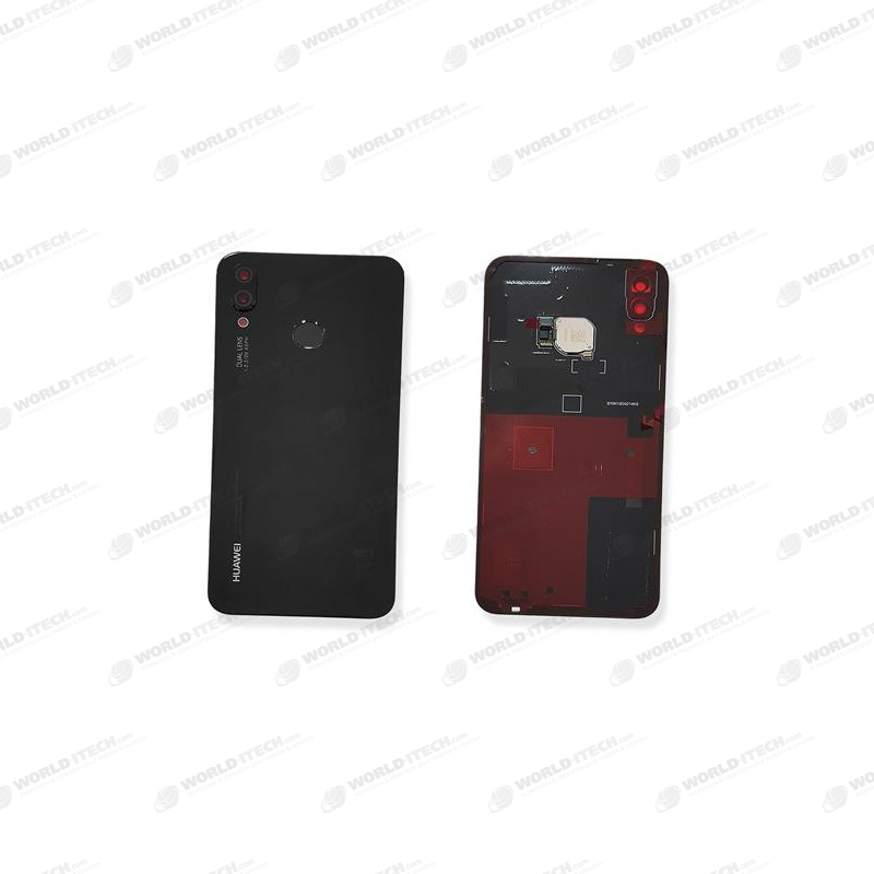 Vitre arrière Noir OFFICIELLE Huawei P20 Lite
