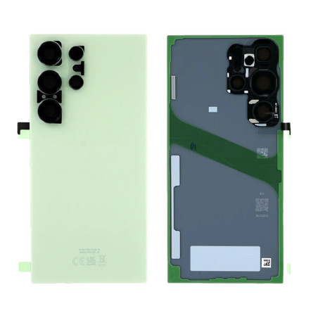 Vitre arrière Samsung S24 Ultra Vert Titane OFFICIELLE (S928) GH82-33349E