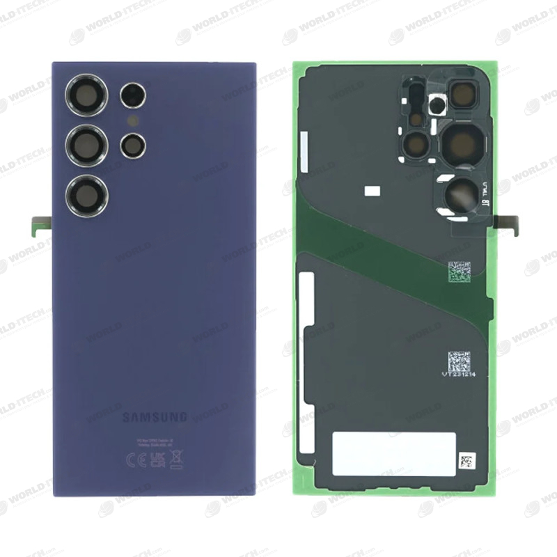 Vitre arrière Samsung S24 Ultra Violet Titane OFFICIELLE (S928) GH82-33349D
