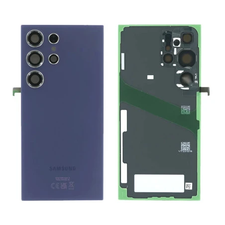 Vitre arrière Samsung S24 Ultra Violet Titane OFFICIELLE (S928) GH82-33349D