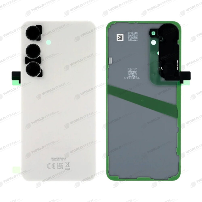 Vitre arrière Samsung S24 Gris Marbre OFFICIELLE (S921) GH82-33101B