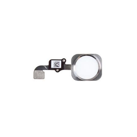 Bouton home complet argent blanc silver iPhone 6S / 6S Plus 4.7 5.5 + 