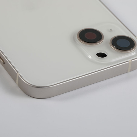 Chassis nu avec vitre arrière Blanc iPhone 13  - Outils Offerts