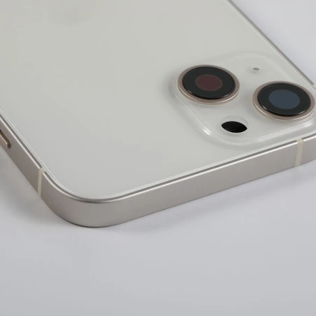 Chassis nu avec vitre arrière Blanc iPhone 13  - Outils Offerts