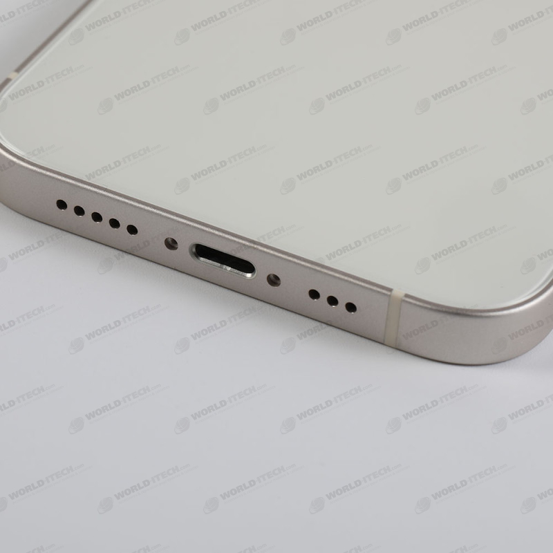 Chassis nu avec vitre arrière Blanc iPhone 13  - Outils Offerts