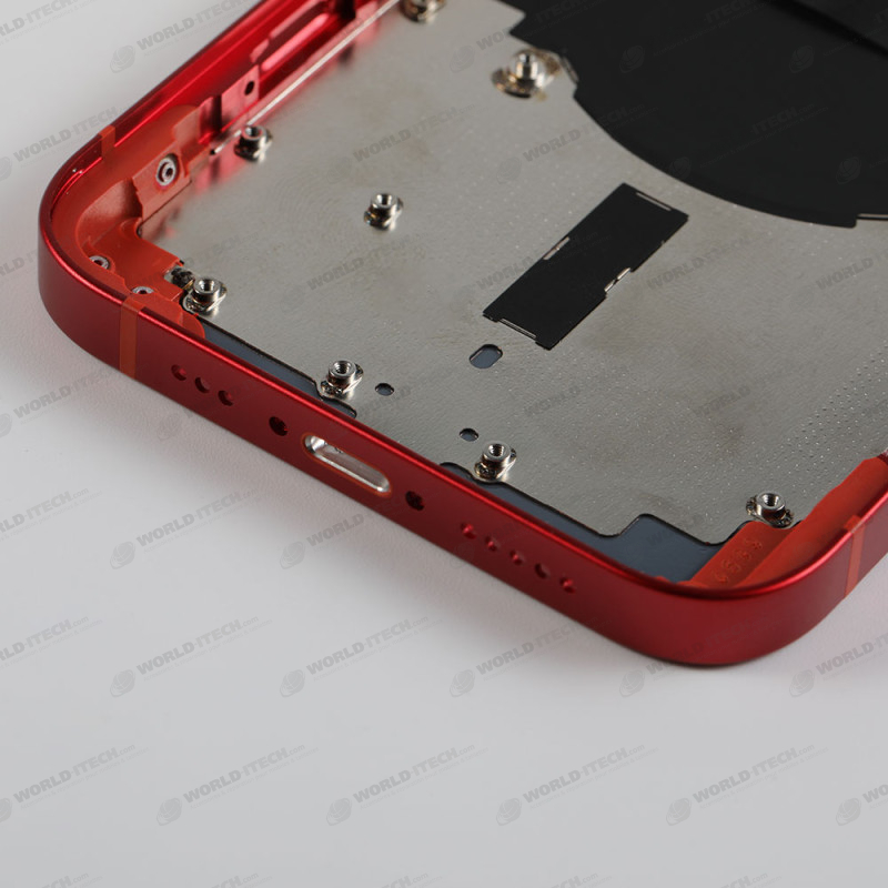 iPhone 13 Red ‘back Glass’ bare chassis  - Free Tool Kit