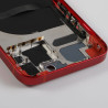 Blankes Gehäuse mit „rückglas“ in Rot für das iPhone 13 – Kostenloses Werkzeugset