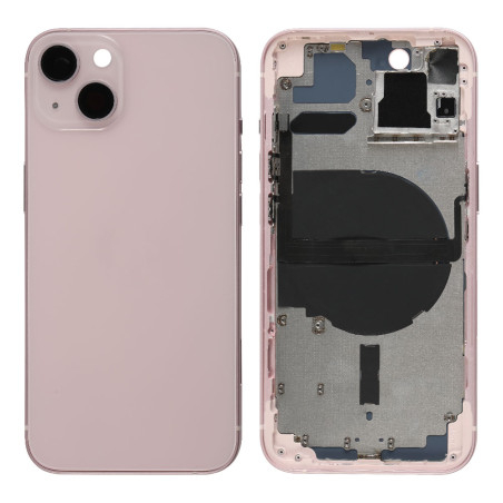 Chassis nu avec vitre arrière Rose iPhone 13