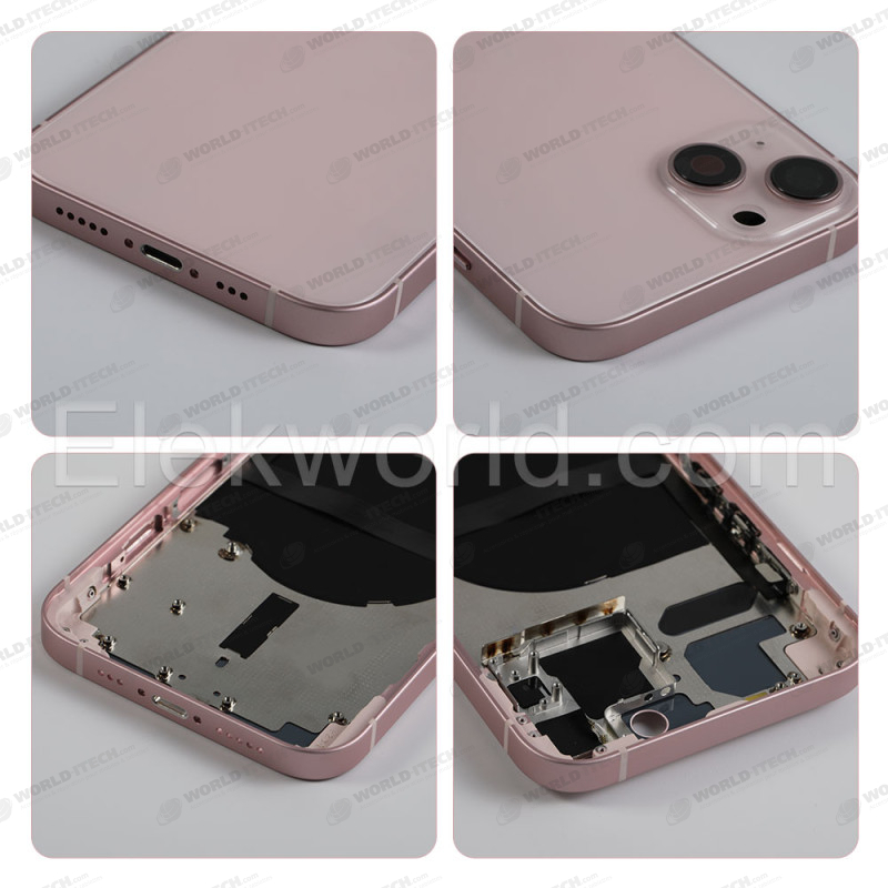 iPhone 13 Rose ‘back Glass’ bare case  - Free Tool Kit