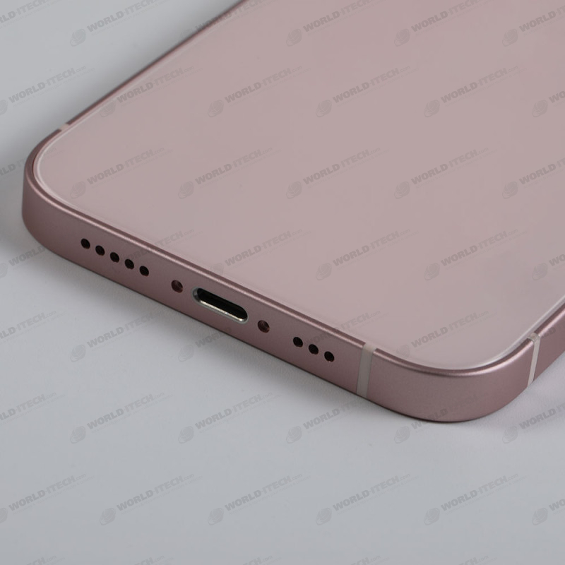 Blankes Gehäuse mit „rückglas“ in Rose für das iPhone 13  – Kostenloses Werkzeugset