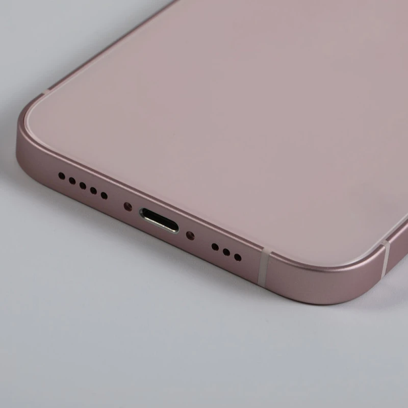 Chassis nu avec vitre arrière Rose iPhone 13  - Outils Offerts