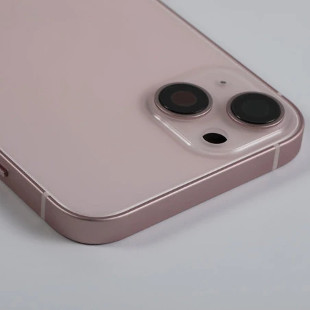 Chassis nu avec vitre arrière Rose iPhone 13  - Outils Offerts