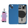 Chassis nu avec vitre arrière Bleu iPhone 13