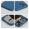 Chassis nu avec vitre arrière Bleu iPhone 13  - Outils Offerts