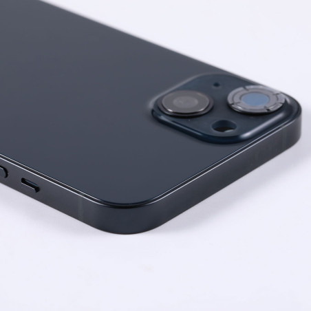 Chassis nu avec vitre arrière Noir iPhone 13  - Outils Offerts