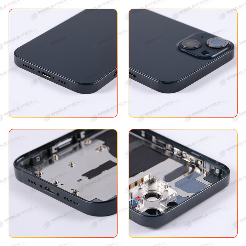 Chassis nu avec vitre arrière iPhone 13(Version US)