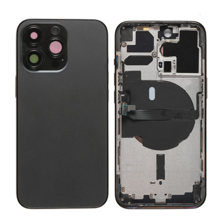 Chassis nu avec vitre arrière Noir Graphite iPhone 13 Pro