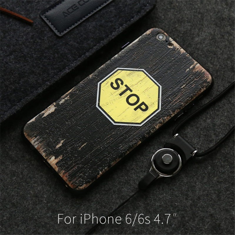Coque Style Vieux Bois Usé iPhone 6 6S