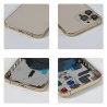 Bare chassis with iPhone 13 Pro Max ‘back Glass’ gold - Free Tool Kit