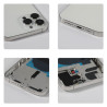 Chassis nu avec vitre arrière Argent iPhone 13 Pro Max  - Outils Offerts