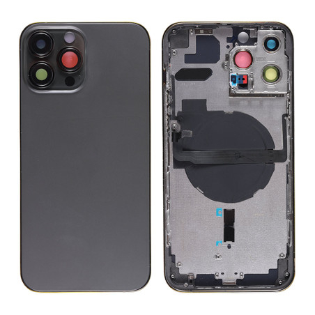 Chassis nu avec vitre arrière Noir Graphite iPhone 13 Pro Max- Outils Offerts