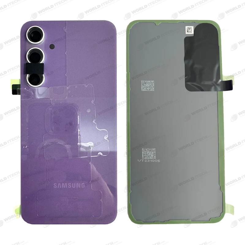Vitre arrière Samsung S23 FE Violette OFFICIELLE S711 GH82-32787D