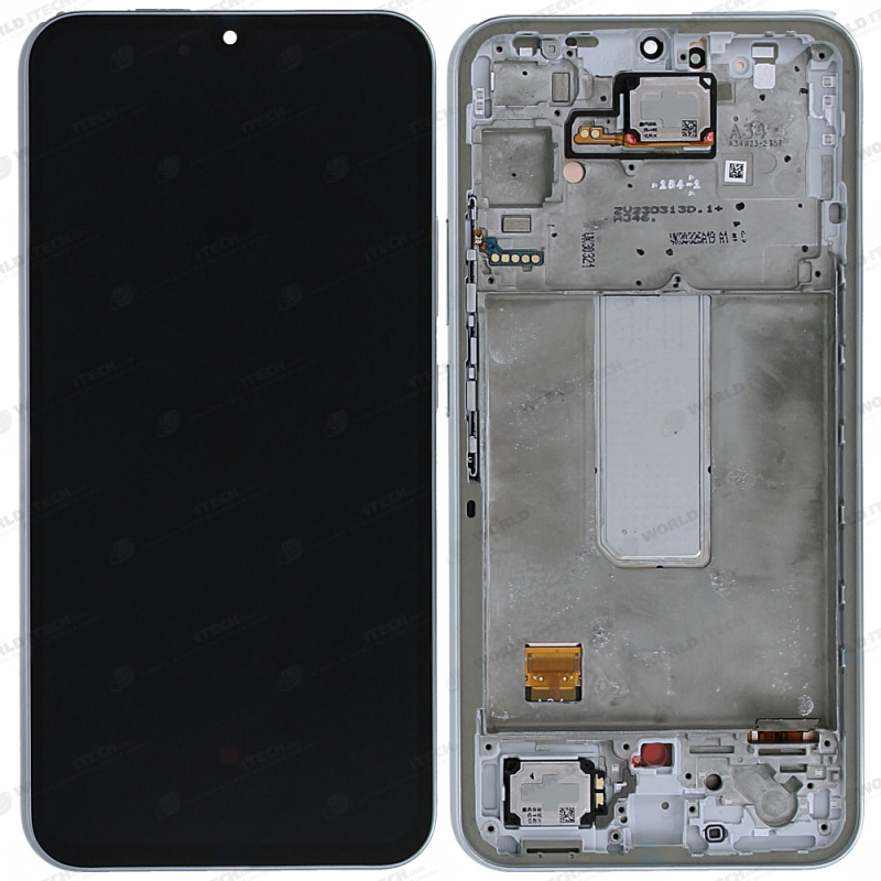 Ecran Samsung A34 5G Argent OFFICIEL SM-A346 GH82-31200B
